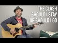 The Clash Should I Stay Or Should I Go Guitar Lesson