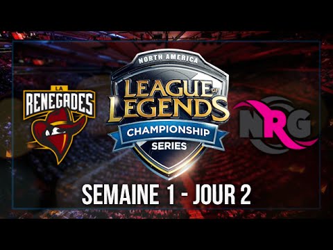 006 - REN vs NRG - DAY2 | LCS NA 2016 - FR