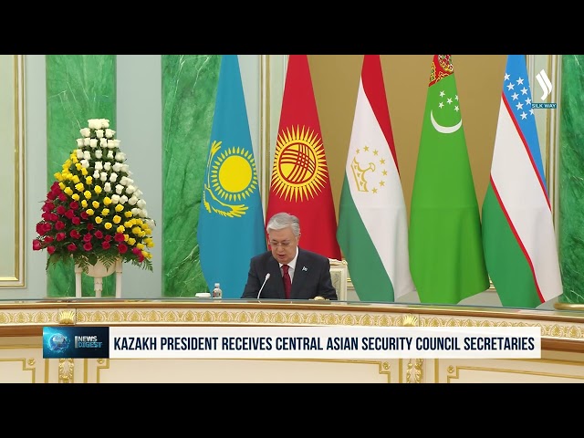Kazakistan Devlet Başkanı Orta Asya güvenlik konseyleri’nin sekreterleriyle buluştu