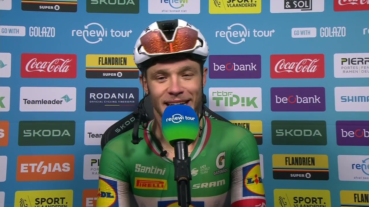 Renewi Tour 2026 | Stage 1 | Stage winner Jonathan Milan