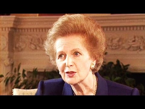Margaret Thatcher on rising to power, and resigning from it