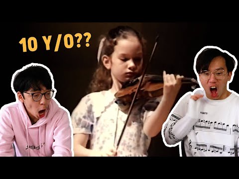 Reacting to World-Class Soloists' Childhood Violin Performances