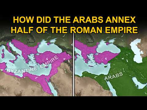 How did the Romans Lose 50% Of Their Empire in a Few Years?