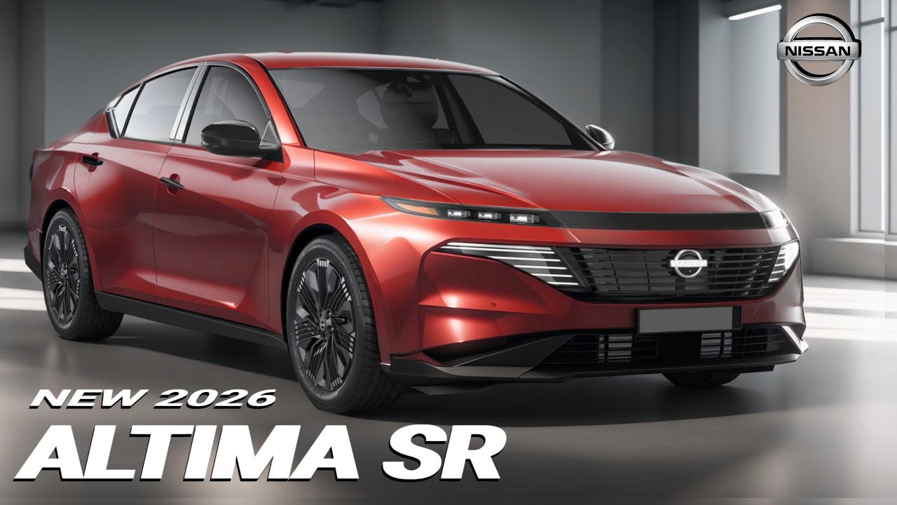 AllNew 280HP 2026 Nissan Altima SR Hybrid Sedan Ignores the Death Knell in Fantasy Land