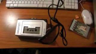 Sony Walkman WM-1 (From 1981) Portable Cassette Player Unboxing