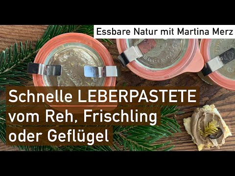 Fantastic liver pâté from venison, young boar, poultry, lamb – great for freezing