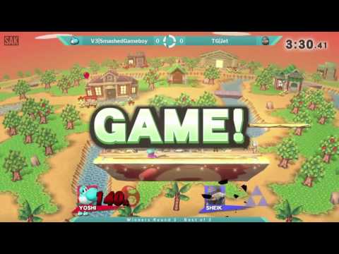 SOS27 WR3 - V3|Smashed Gameboy (Yoshi) vs TG|Jet (Sheik)