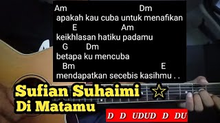 Download lagu Kunci Gitar Di Matamu  - Sufian Suhaimi   ( Tutorial Untuk Pemula ) By DE Kunta mp3