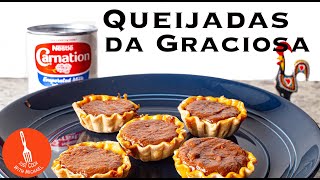 Queijadas da Graciosa (Portuguese dessert from the Azore islands)