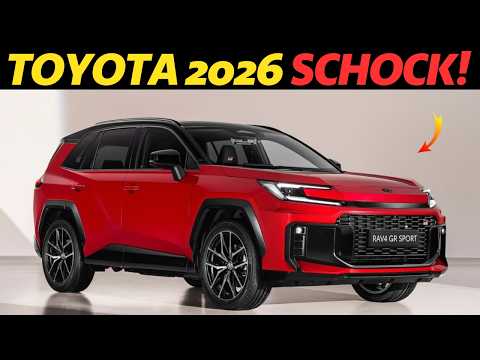 5 neue Toyota Modelle, die 2026 alles verändern!
