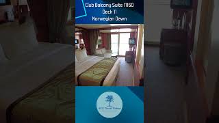 Club Balcony Suite 11150 - Deck 11 - Norwegian Dawn