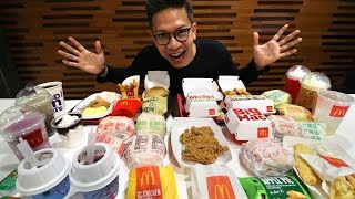 BELI SEMUA MENU DI MCDONALDS!!