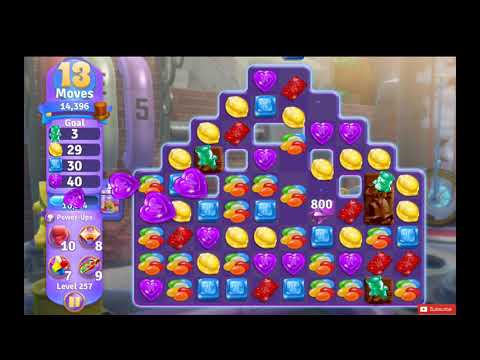 Wonka's World of Candy Level 257 NO BOOSTERS - A S GAMING