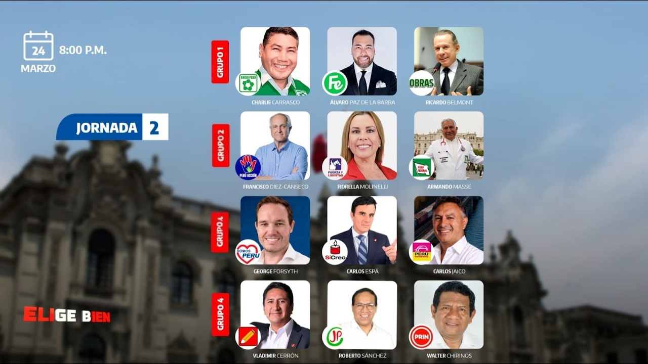 🔴🔵 EN VIVO - DEBATE PRESIDENCIAL 2026