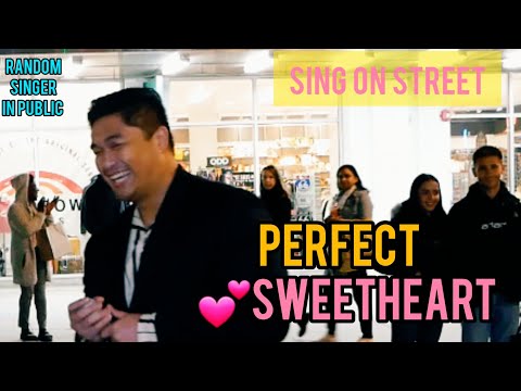 💗A Mesmerizing Love Song That'll Tug at Your Heartstrings🎀Random Singer in Public🍀Ed Sheeran-Perfect