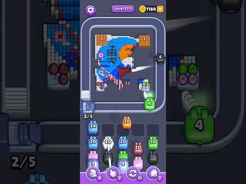 Pixel Flow Level 2115 Walkthrough