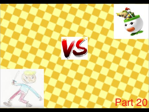 Koopa clown Battle new super mario bros wii Part 20 6-Airship