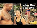 Outdoor Muay Thai Training with Nan , Thailand 🇹🇭