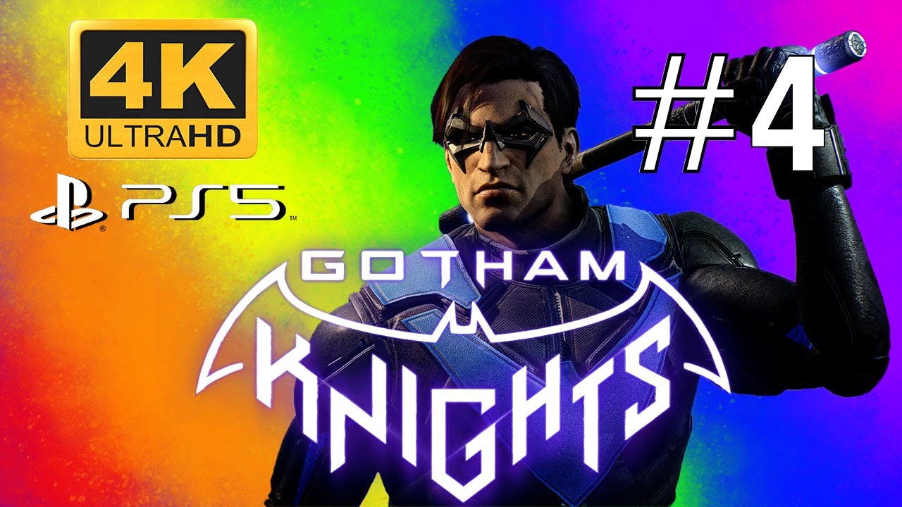 Gotham Knights PS5 Gameplay Part 4 Nightwing (4K No Commentary)