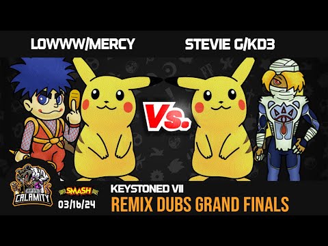Keystoned VII - #smashremix doubles - Grand Finals - Stevie G/KD3 vs. Lowww/Mercy