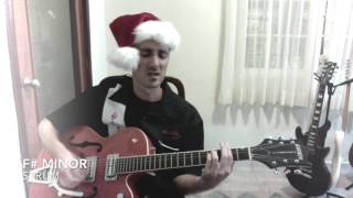 O Holy Night - Brian Setzer Orchestra Guitar Lesson