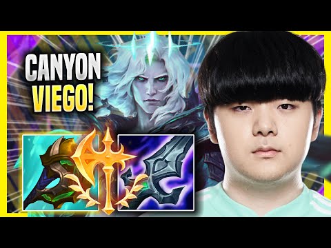 CANYON IS READY FOR VIEGO! - DK Canyon Plays Viego JUNGLE vs Lee Sin! | Season 2022