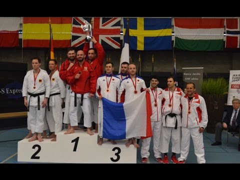 2017 JKA European Championship - Senior Men Team Kata