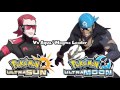 Pokémon Ultra Sun Ultra Moon Team Magma Aqua Leader Battle Theme Unofficial