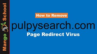 pulpysearch.com page redirect Virus Removal Guide