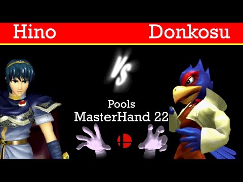 MasterHand 22 Pools - Hino(Marth) vs. Donkosu(Falco)