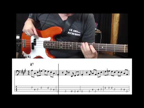 Blues Workshop 2017 - Rhumba Blues with bass tabs