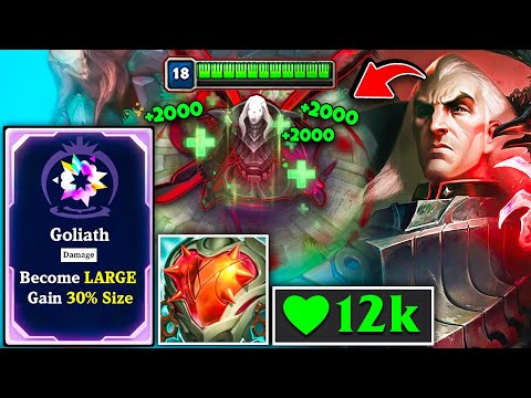 When Swain Gets Infinite Scaling Health In Arena Mode (BIGGEST SWAIN EVER) | 2v2 Arena
