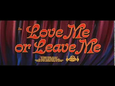 Love Me Or Leave Me (1955) Movie Title