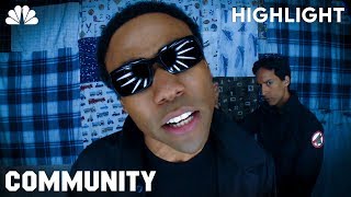 Troy and Abed&#39;s Christmas Rap &quot;Christmas Infiltration&quot; - Community (Episode Highlight)
