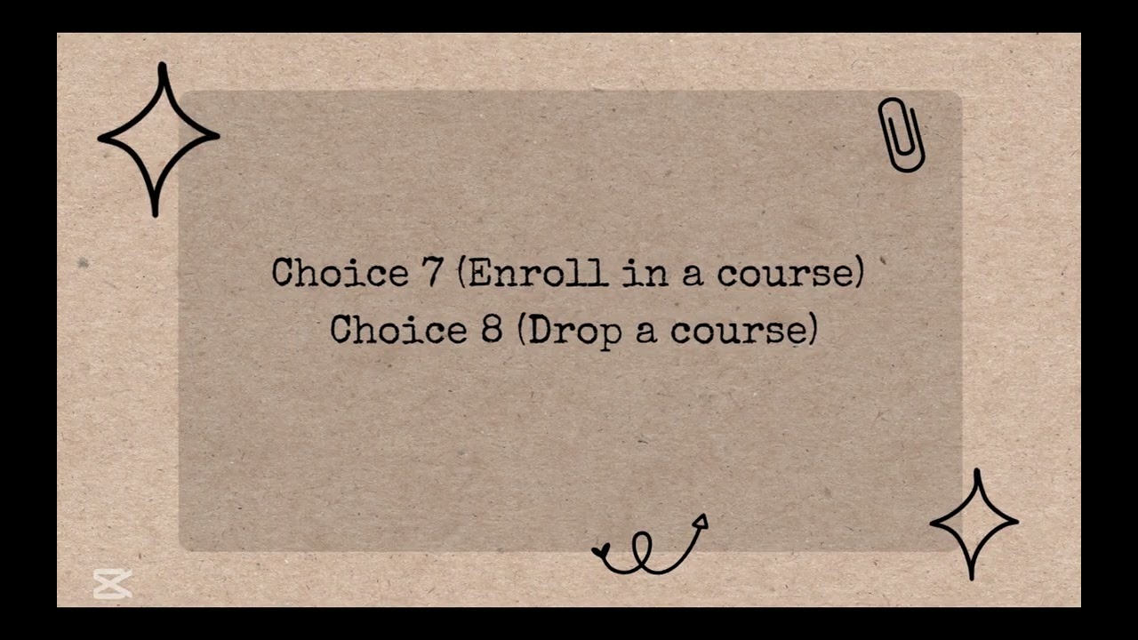 CSC1204 - Course registration System (4_6)