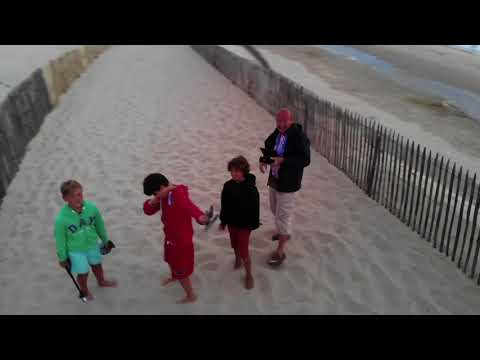 Hourtin-Plage: Abel Noé et ses cousins (14.08.2018)