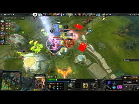 Dota 2 The International - Na`Vi vs DK Climax