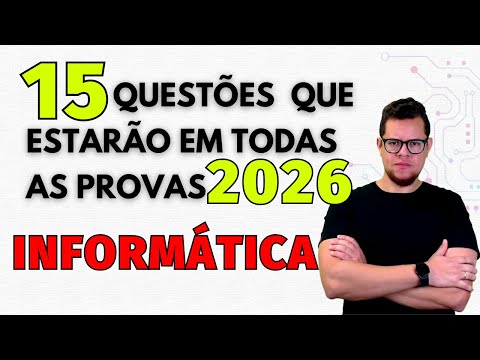 Questões de Informática para Concursos que estarão em sua prova de 2026