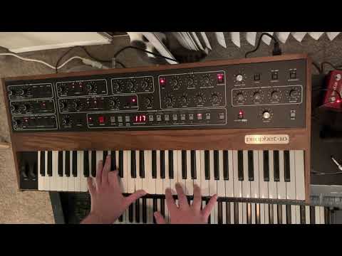 Sequential Prophet-10 61-Key 10-Voice Polyphonic Synthesizer 2020 - Present - Black with Wood Sides Bild 6