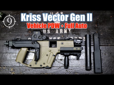 Kriss Vector Gen II... a PDW for Vehicle / Concealment [Full Auto] The Division SMG