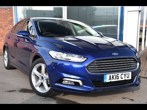 Used Ford Mondeo 2.0 TDCi Titanium 5dr Blue 2016