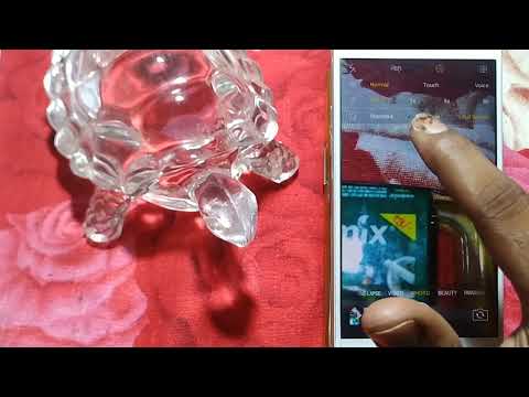 how to set camera timer oppo F5