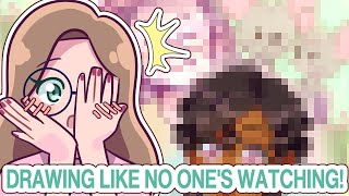 I HAVE BIG NEWS!!!!👕✨|| Drawing like no one's watching || PT. 3