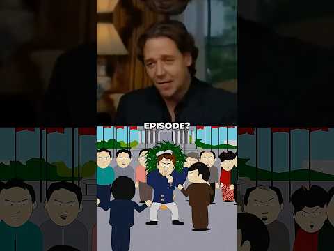 Russell Crowe Reacts To His South Park Character