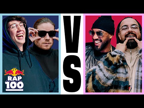 DCVDNS & LGoony VS Mo Douzi & Jerome | Rap Duel #14 | Red Bull Rap One Hundred