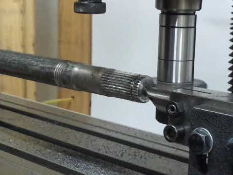 Cutting axle splines made easy , set up and how to part 1