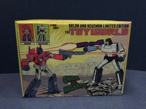 ToyWorld - Exclusive ORION and HEGEMON Comic Version Set
