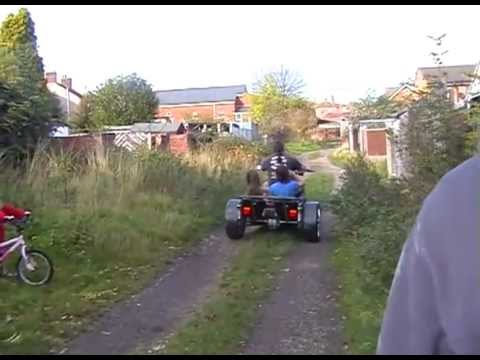 Trike built for a bet - first class motivation