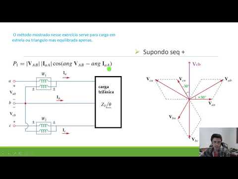 Método dos dois Wattímetros Parte 1