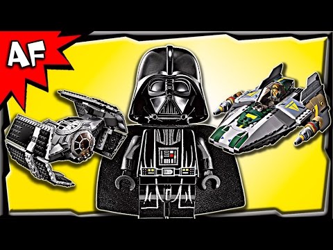 Vidéo LEGO Star Wars 75150 : Le TIE Advanced de Dark Vador contre l'A-wing Fighter